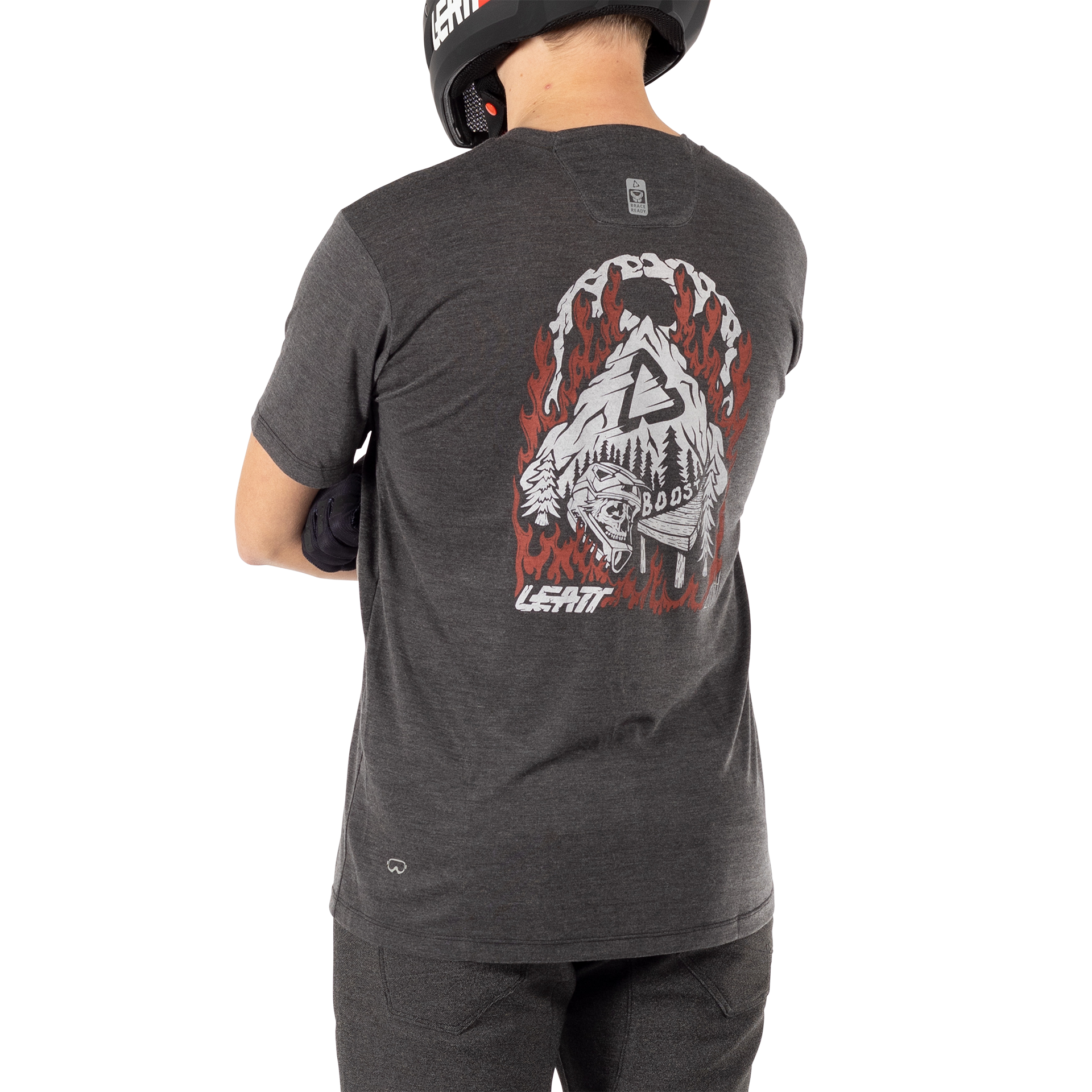 Maglia MTB Gravity 1.0 elasticizzata e in tessuto Tencel