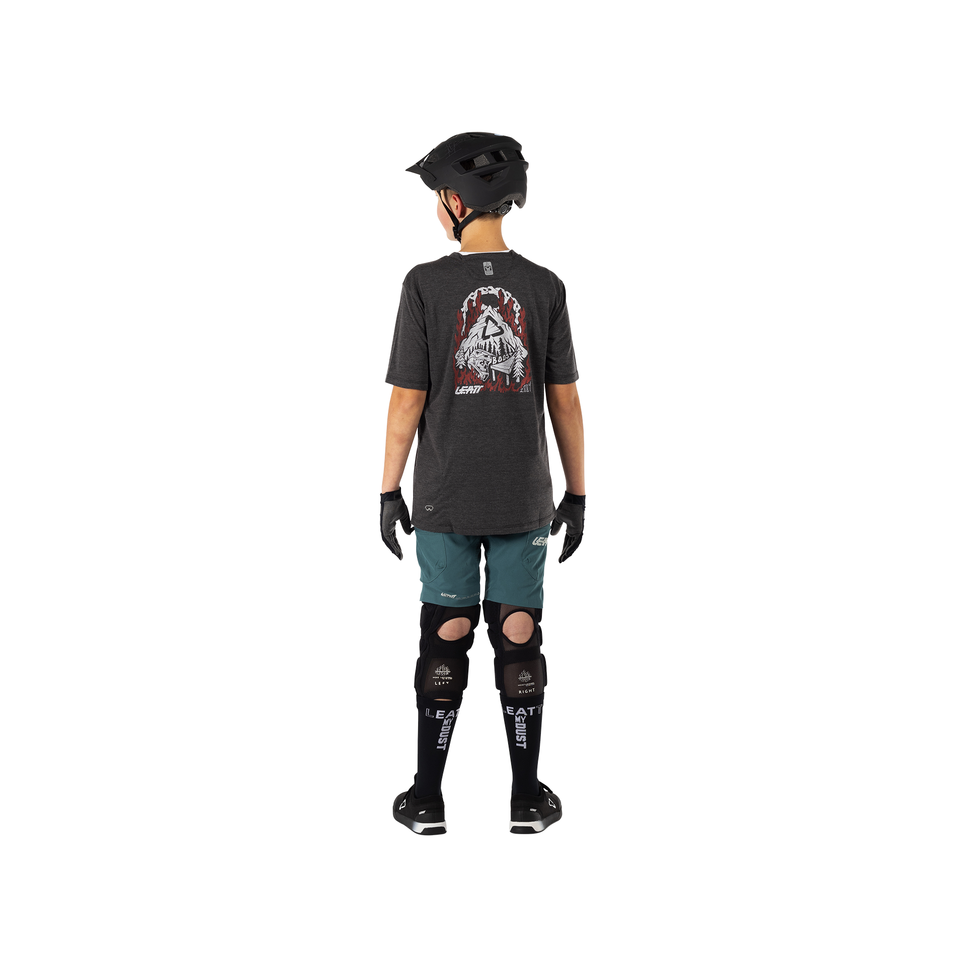 Maglia MTB ALLMTN 2.0 a manica corta leggera e traspirante per bambino