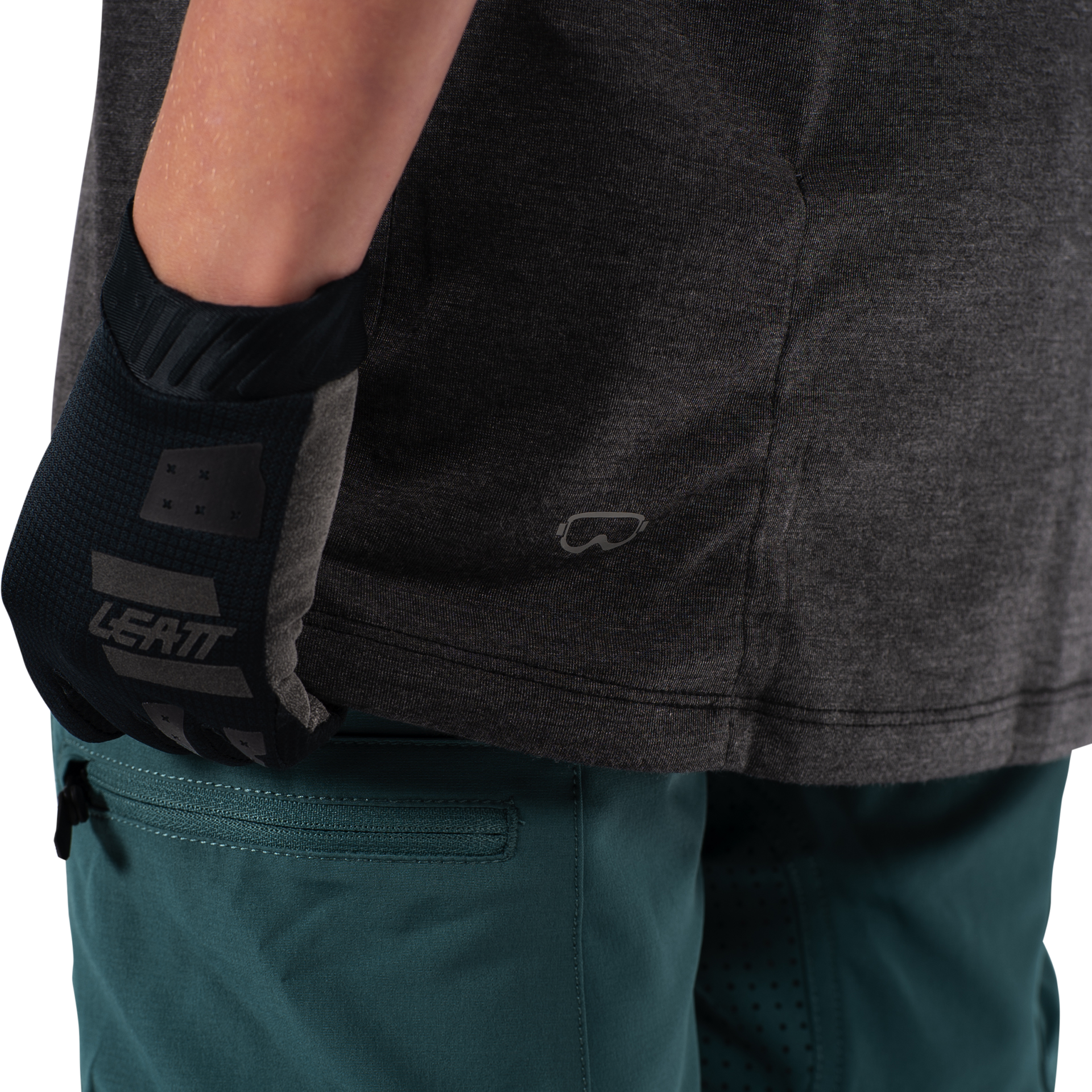 Maglia MTB ALLMTN 2.0 a manica corta leggera e traspirante per bambino