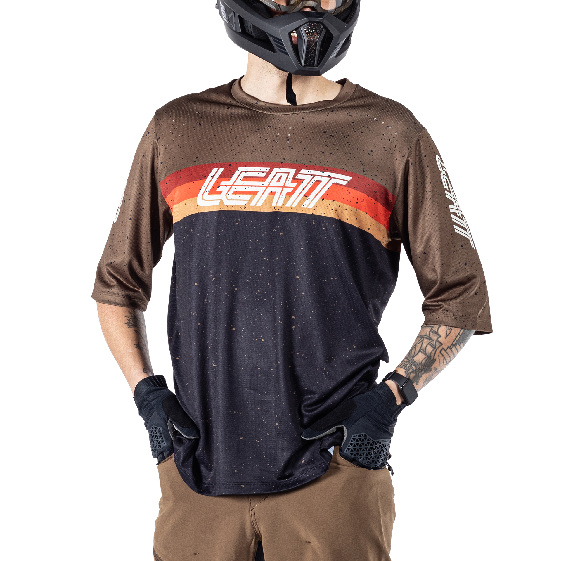 Maglia MTB Enduro 3.0 elastica con maniche a tre quarti