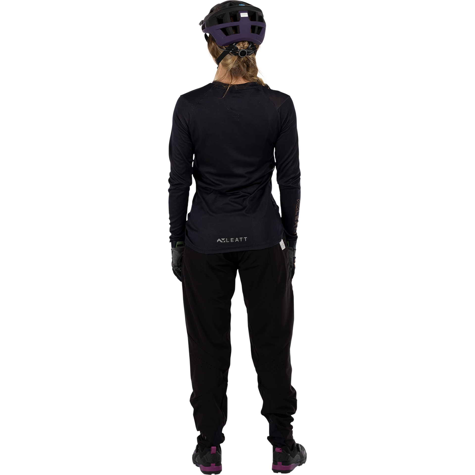 Maglia MTB Trail 3.0 a manica lunga in tessuto leggero Ice-Yarn da donna
