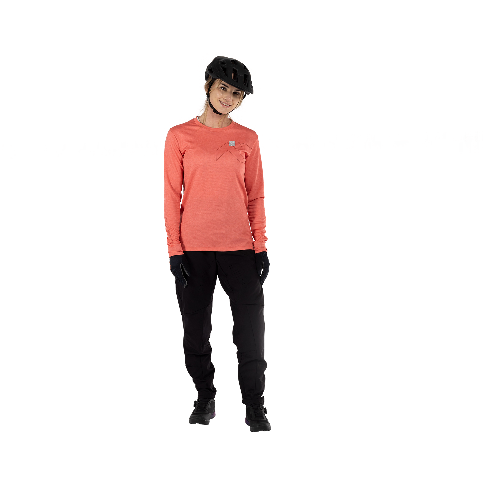 Maglia MTB Trail 3.0 a manica lunga in tessuto leggero Ice-Yarn da donna