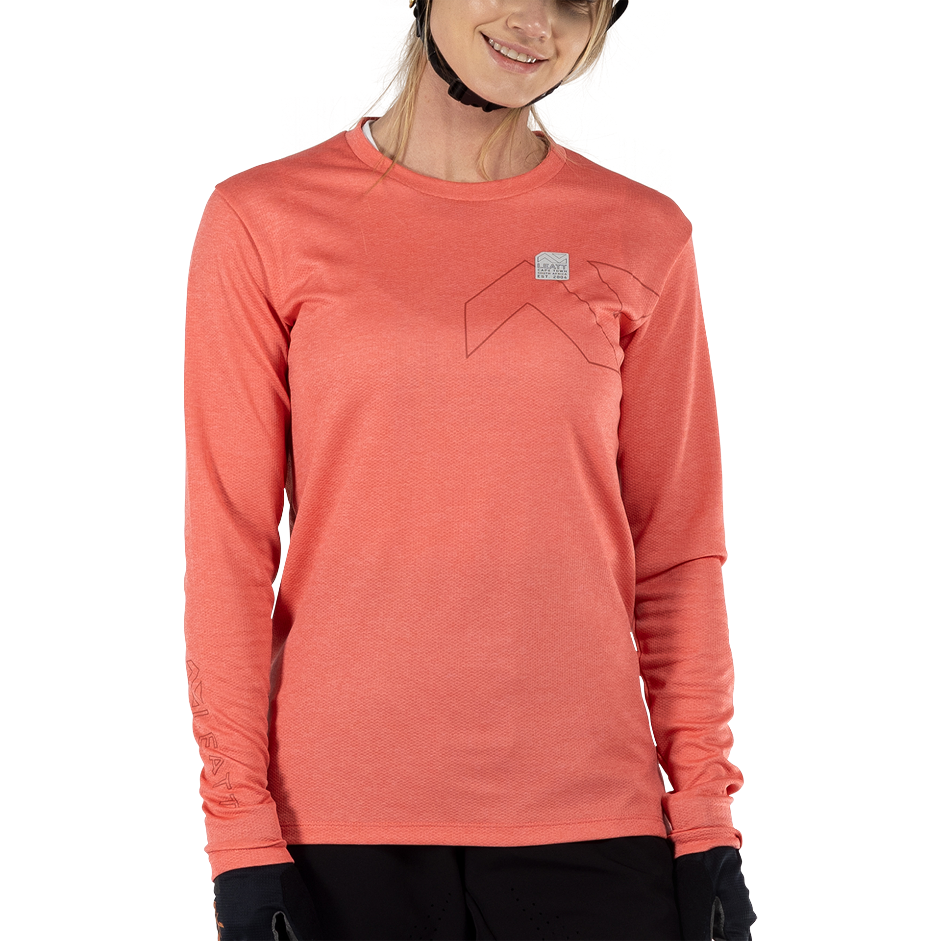 Maglia MTB Trail 3.0 a manica lunga in tessuto leggero Ice-Yarn da donna