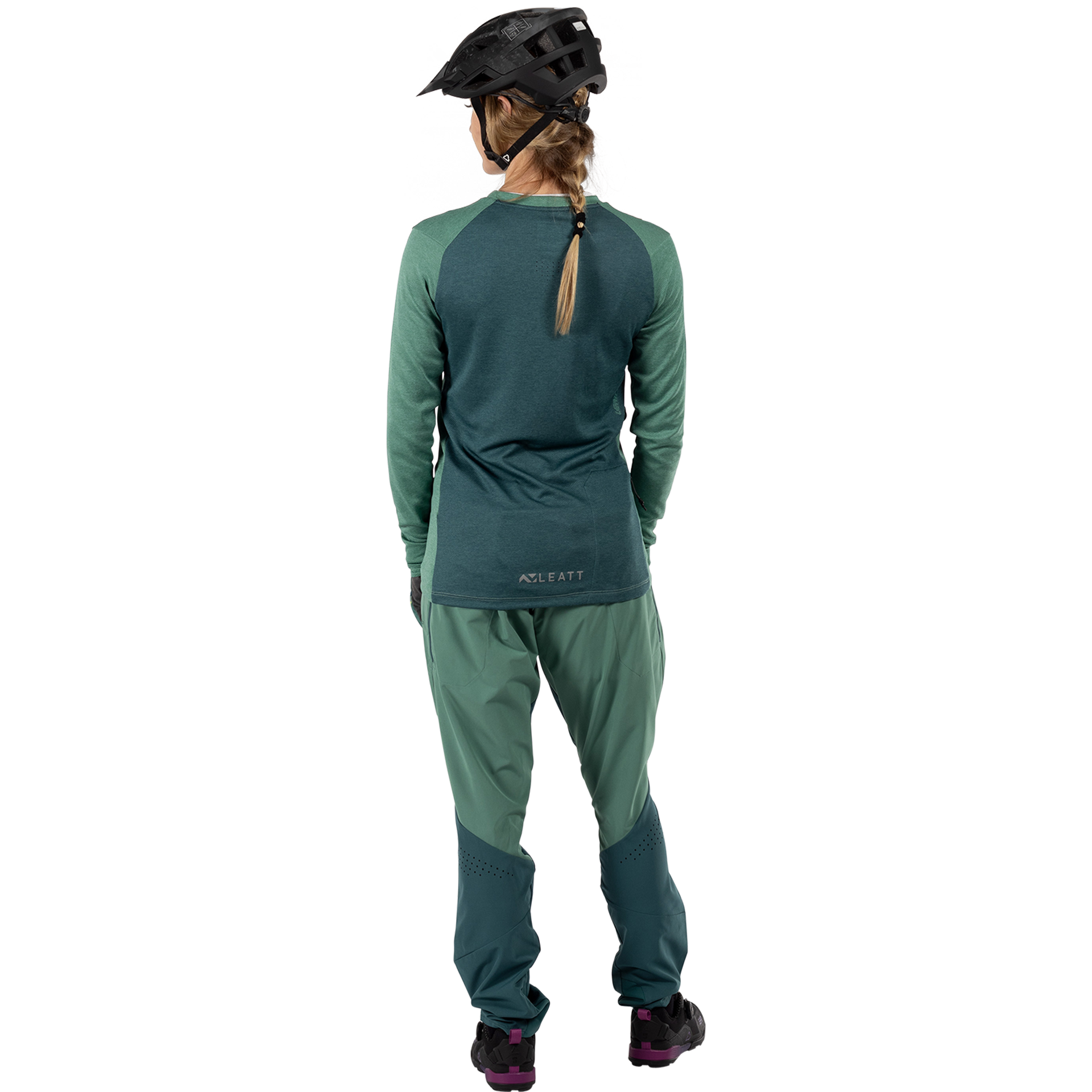 Maglia MTB Trail 3.0 a manica lunga in tessuto leggero Ice-Yarn da donna