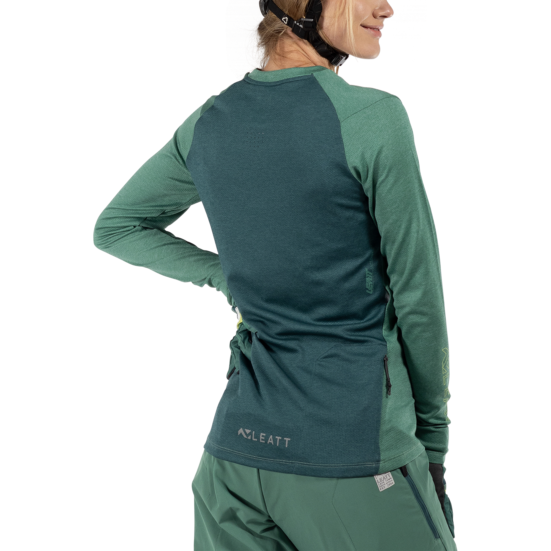 Maglia MTB Trail 3.0 a manica lunga in tessuto leggero Ice-Yarn da donna