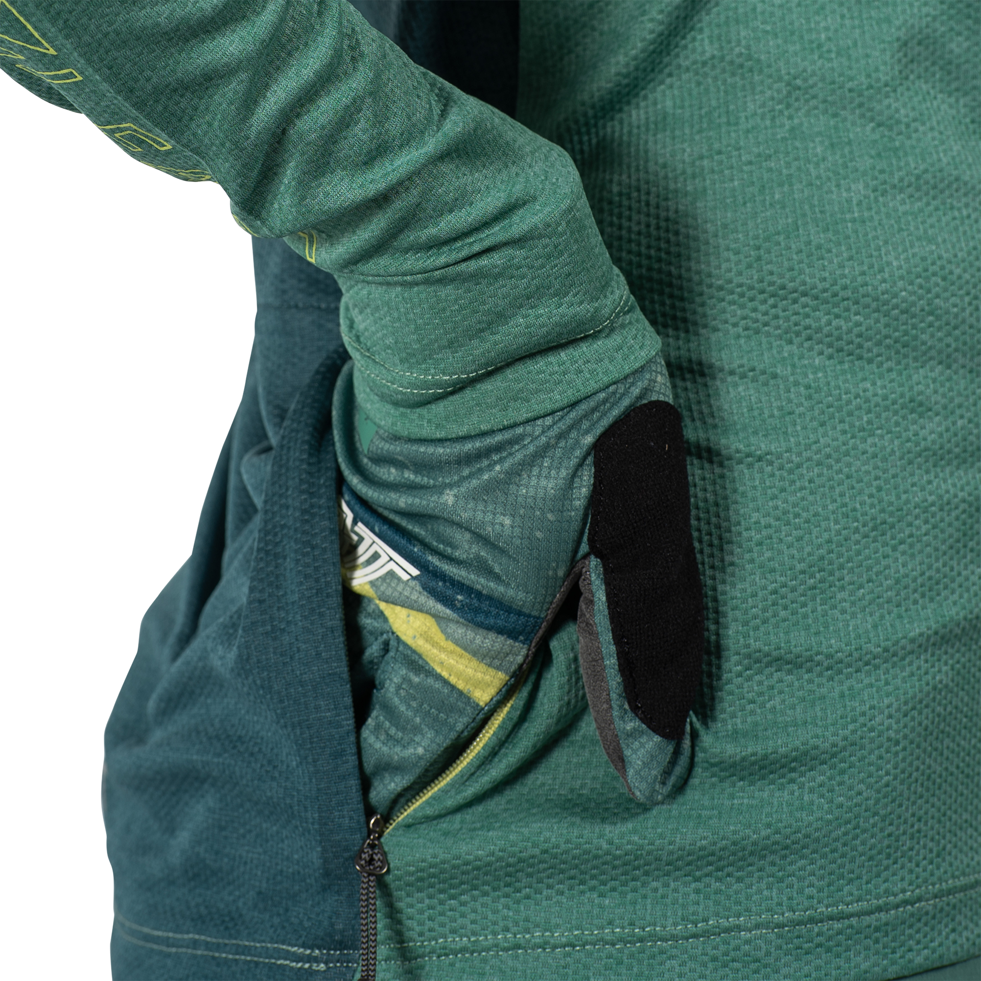 Maglia MTB Trail 3.0 a manica lunga in tessuto leggero Ice-Yarn da donna