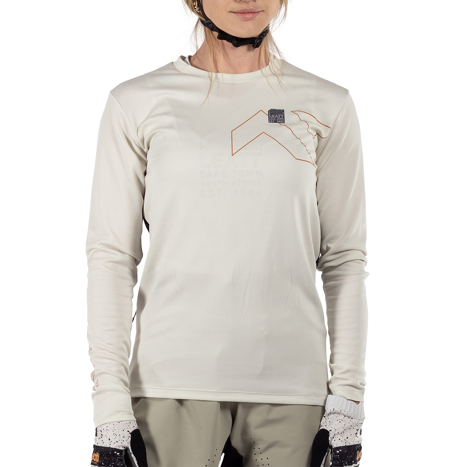 Maglia MTB Trail 3.0 a manica lunga in tessuto leggero Ice-Yarn da donna