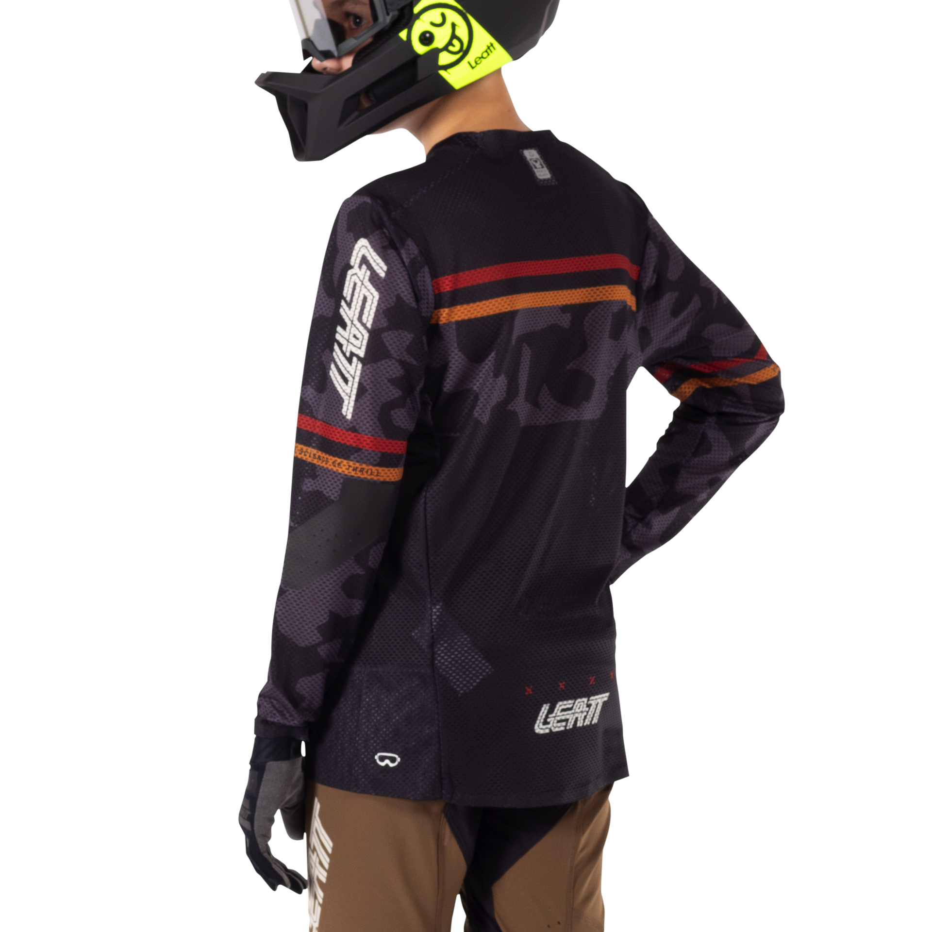 Maglia MTB Gravity 4.0 elasticizzata e confortevole per bambino