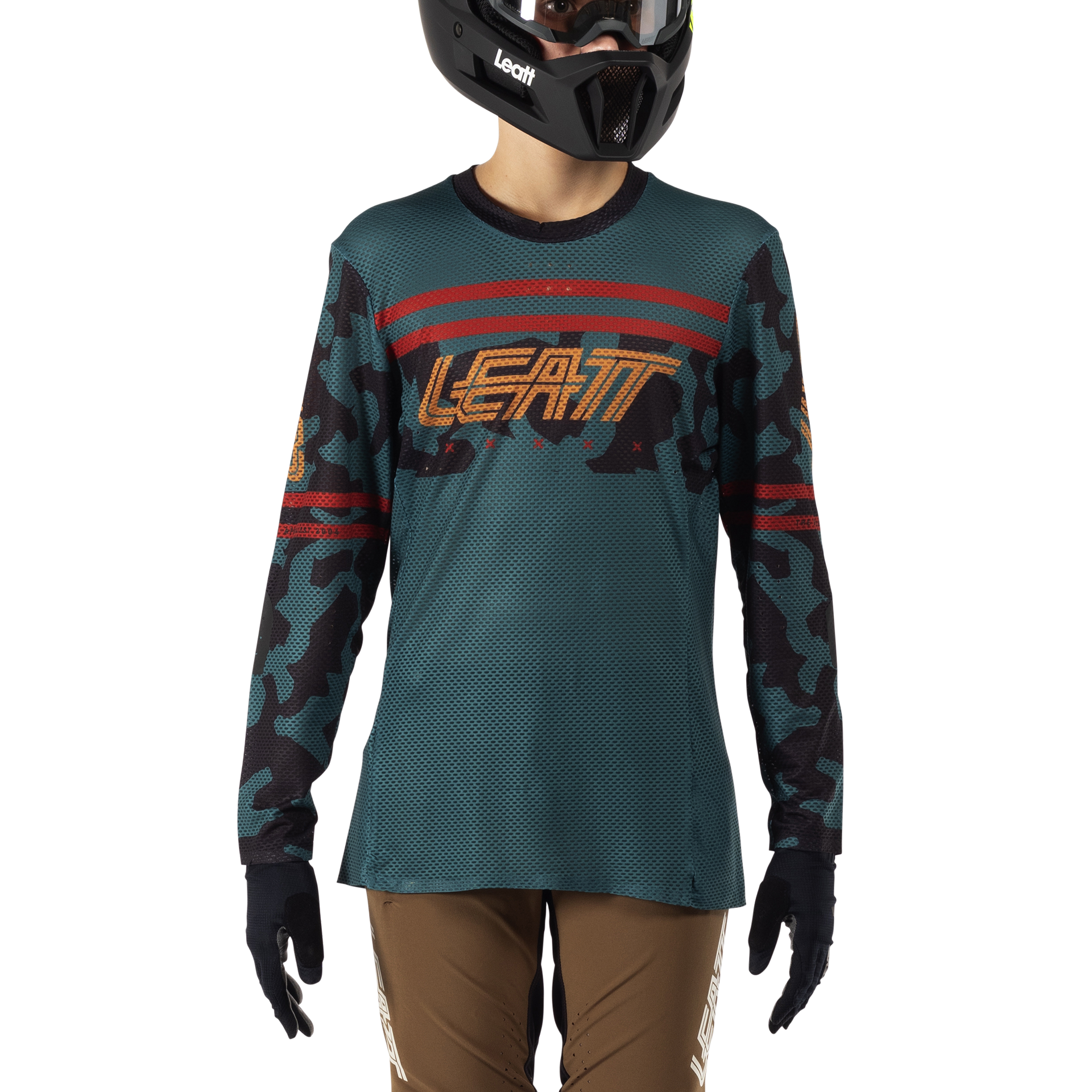 Maglia MTB Gravity 4.0 elasticizzata e confortevole per bambino