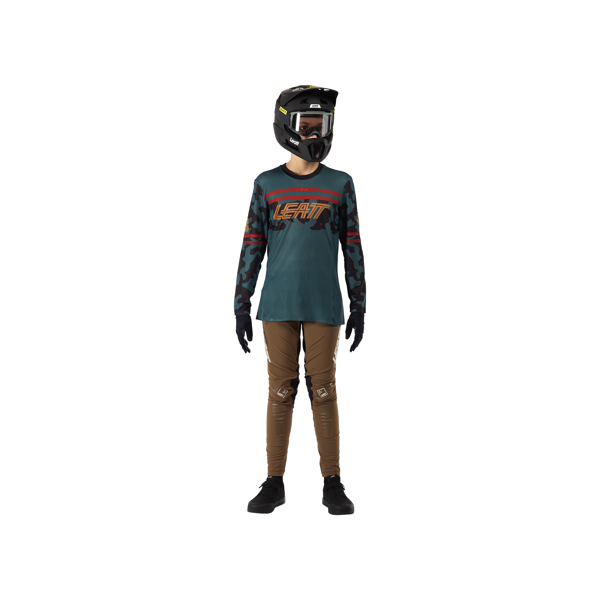 Maglia MTB Gravity 4.0 elasticizzata e confortevole per bambino