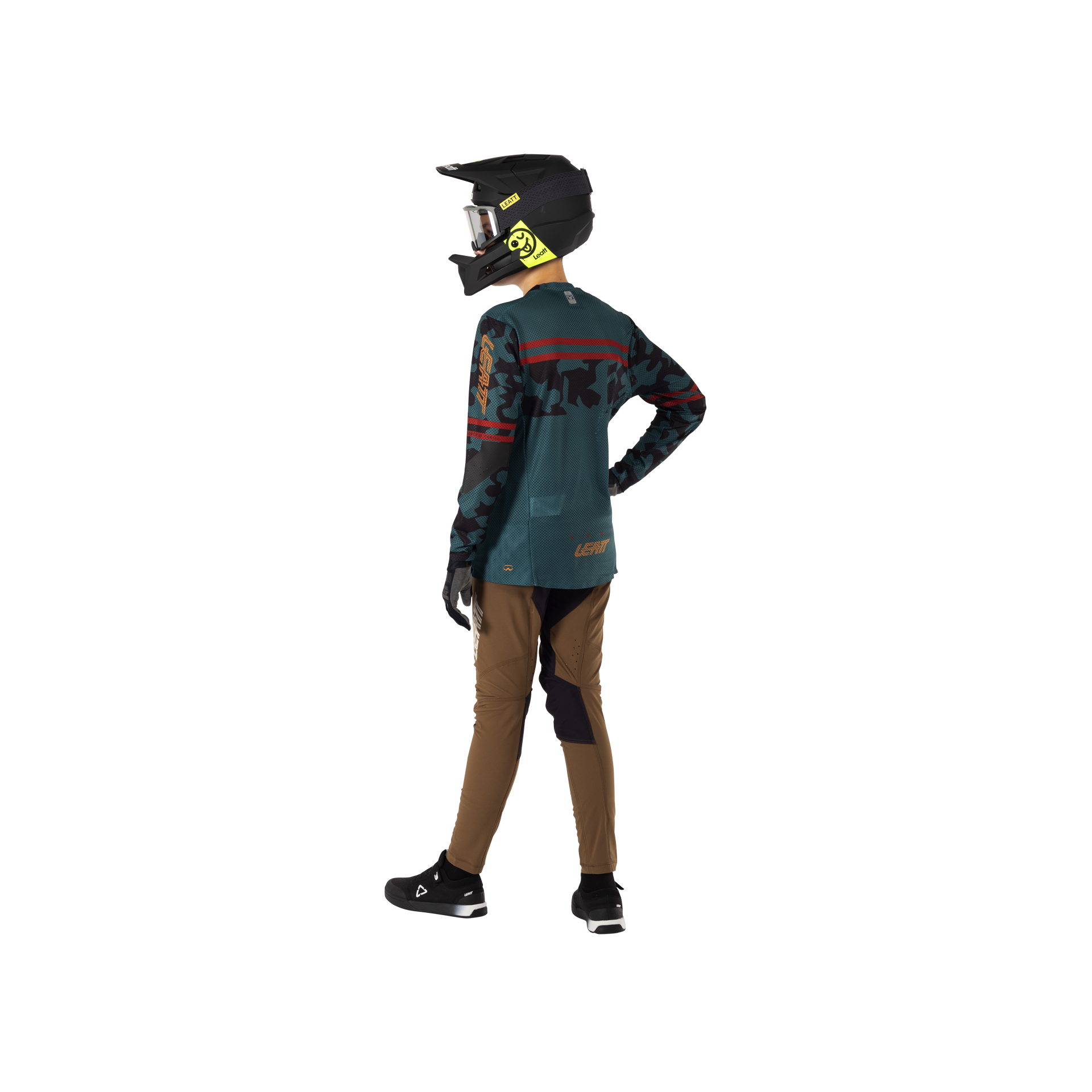 Maglia MTB Gravity 4.0 elasticizzata e confortevole per bambino