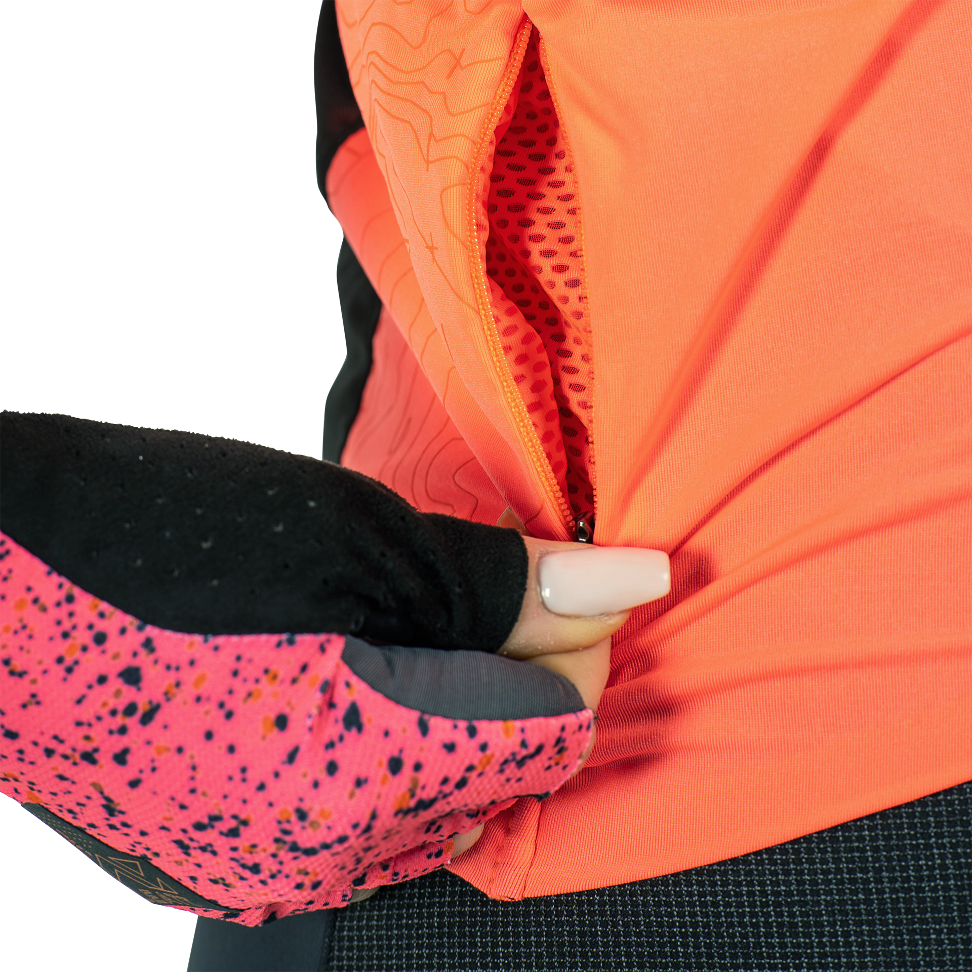 Maglia MTB Endurance 5.0 ergonomica in tessuto Ice-Yarn da donna