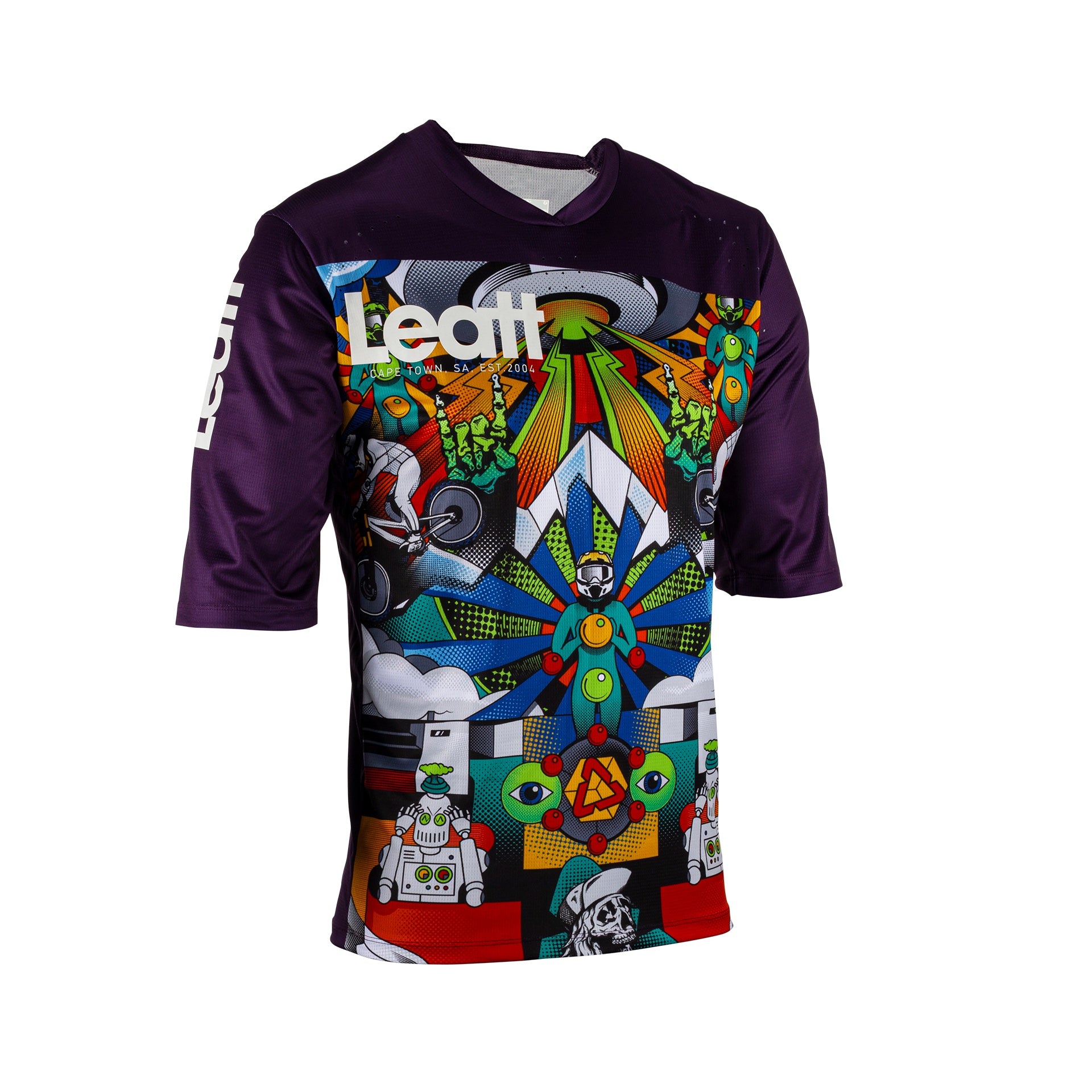 Maglia MTB Enduro 3.0 traspirante con maniche a tre quarti