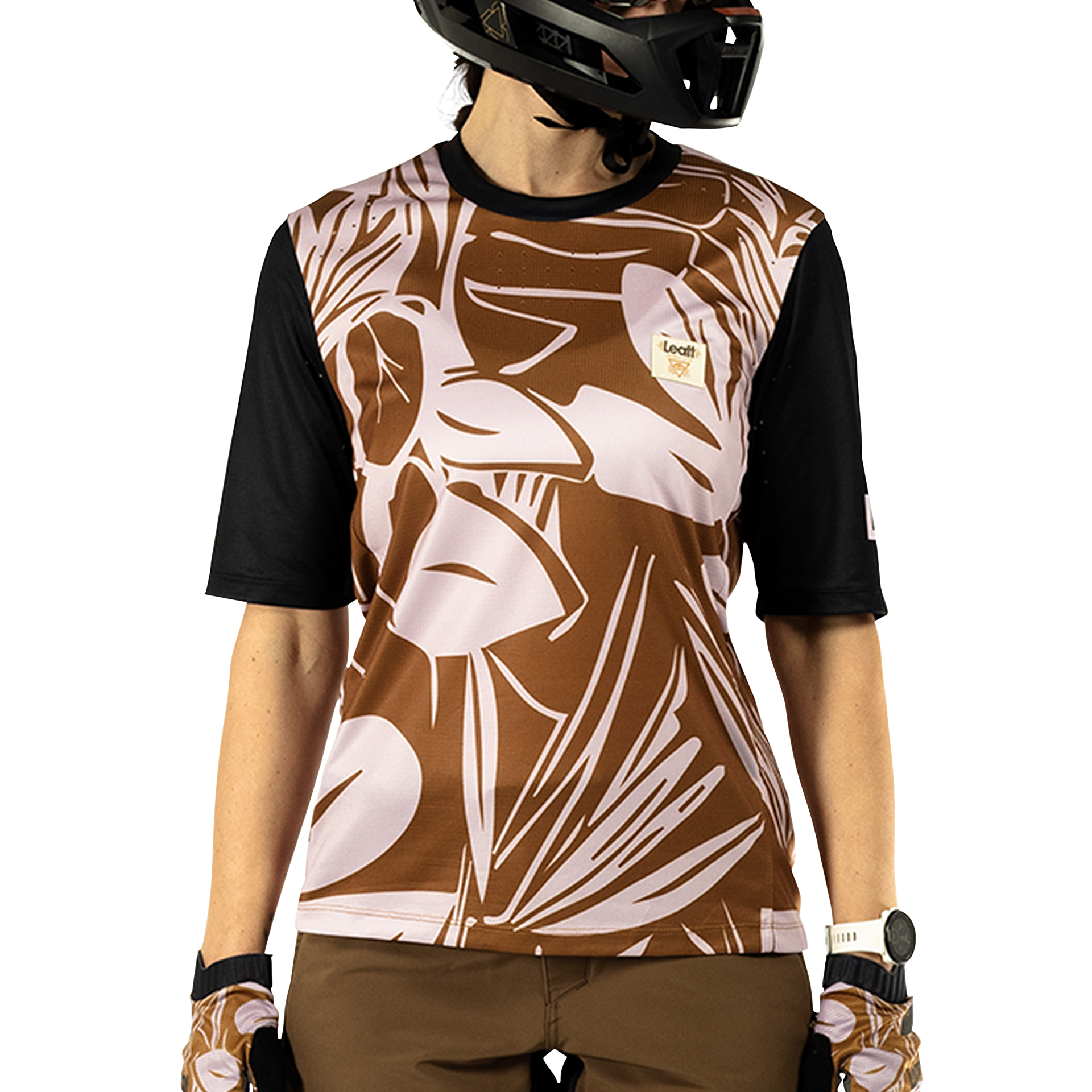 Maglia MTB Enduro 3.0 elastica con maniche a tre quarti da donna