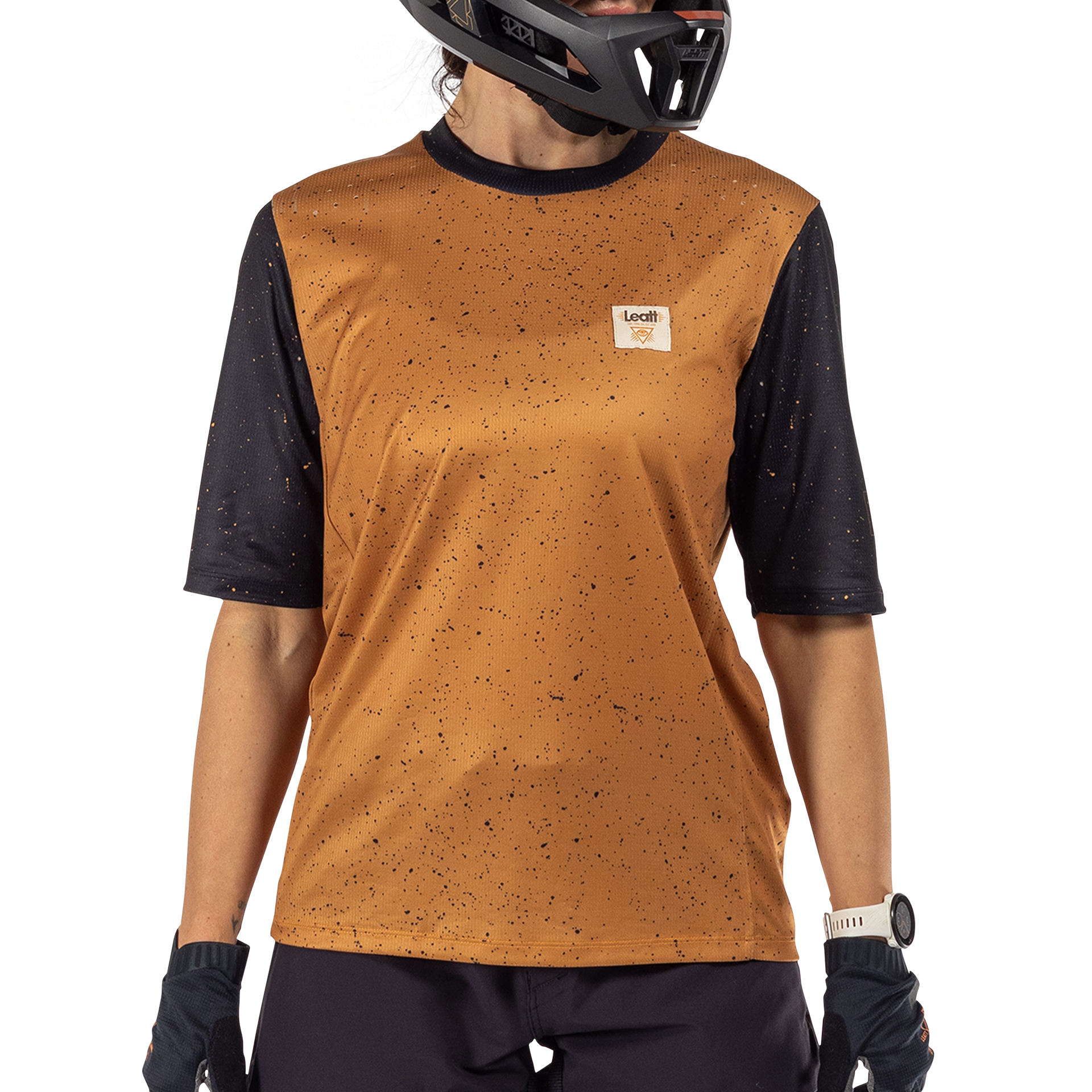 Maglia MTB Enduro 3.0 elastica con maniche a tre quarti da donna