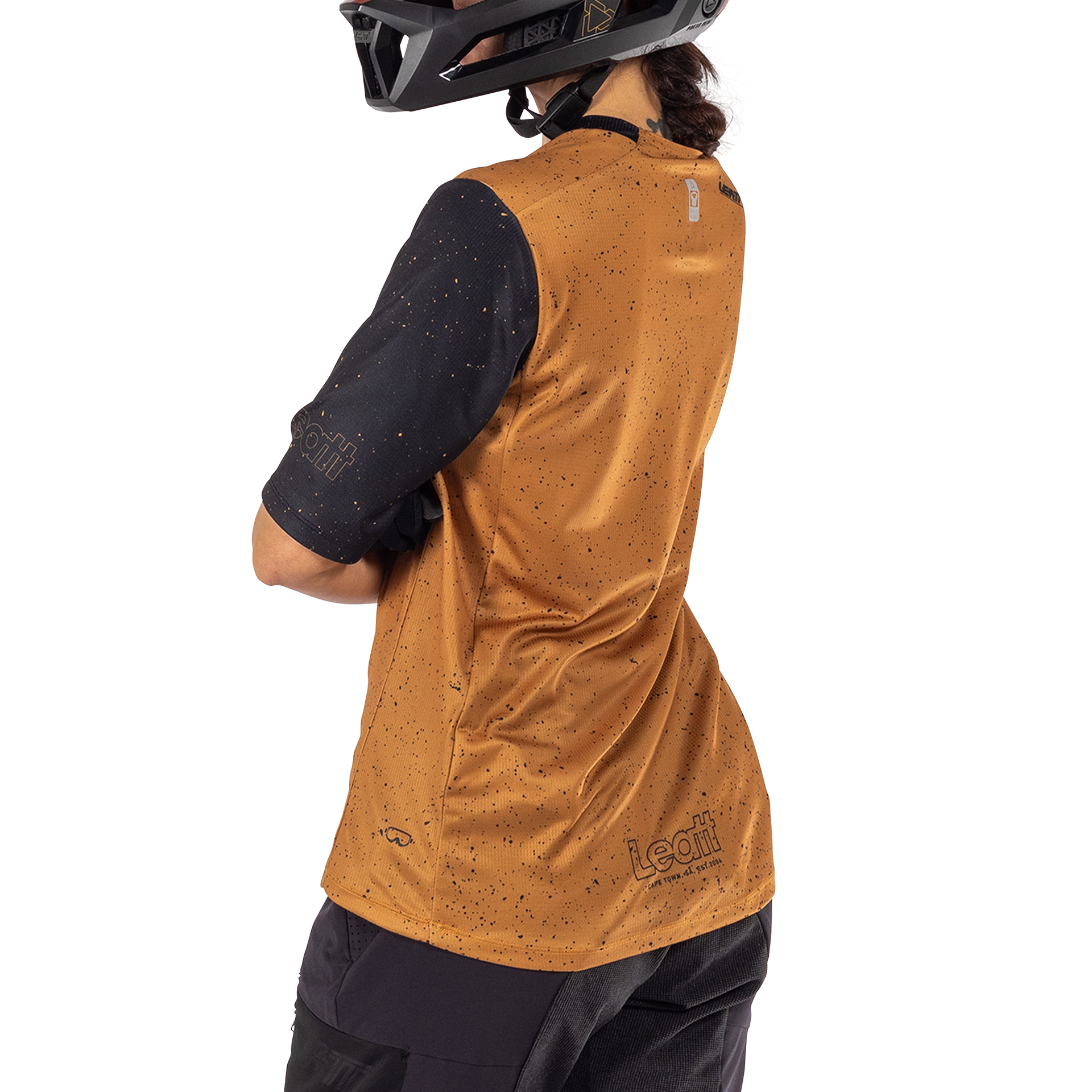 Maglia MTB Enduro 3.0 elastica con maniche a tre quarti da donna