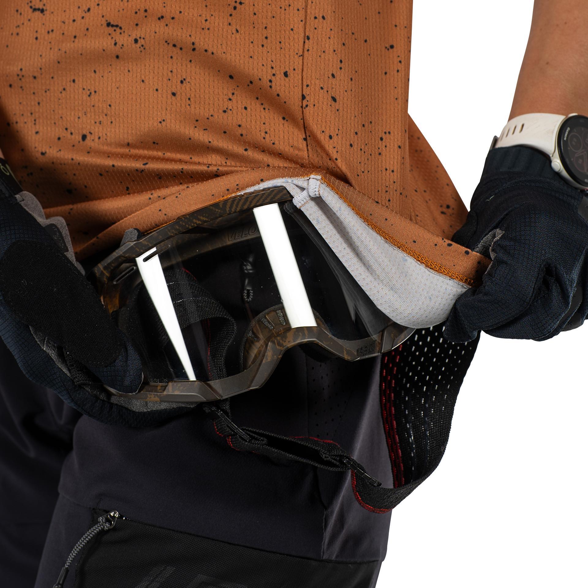 Maglia MTB Enduro 3.0 elastica con maniche a tre quarti da donna