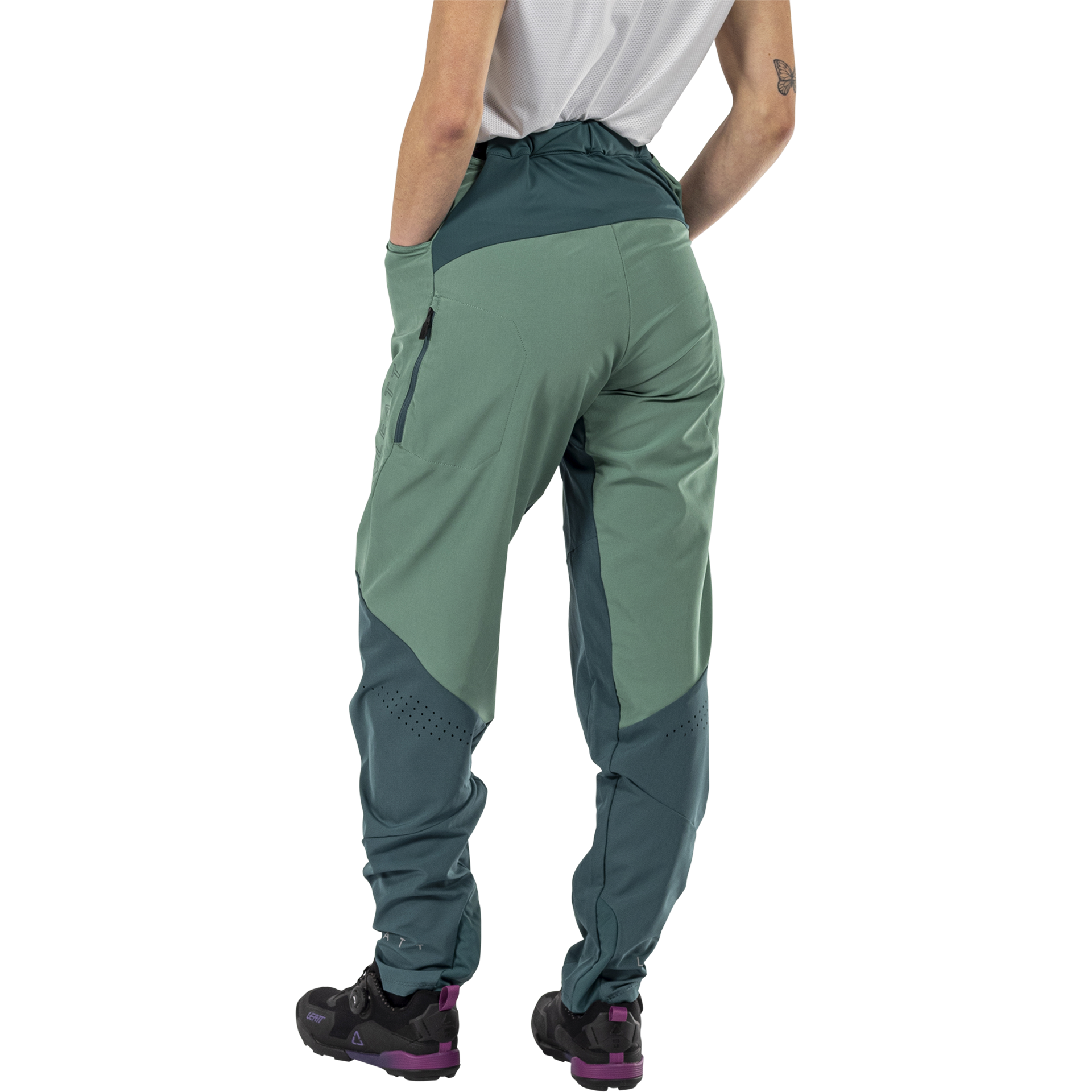 Pantaloni MTB lunghi Trail 2.0 elasticizzati e ultraleggeri da donna