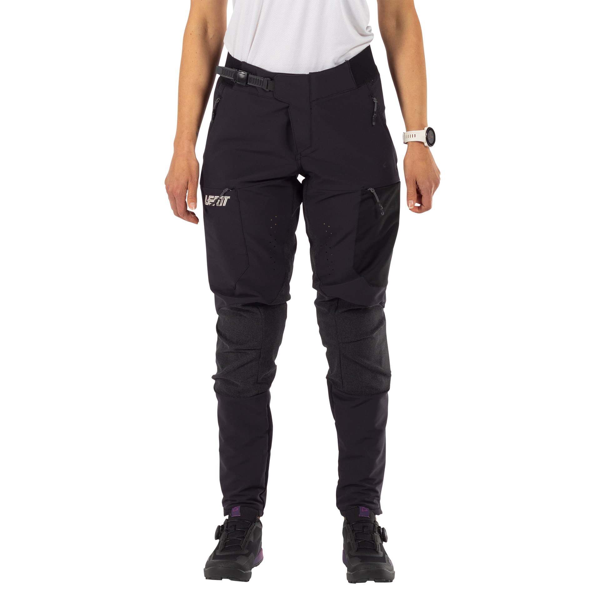 Pantaloni MTB lunghi Enduro 4.0 elasticizzati e ventilati da donna