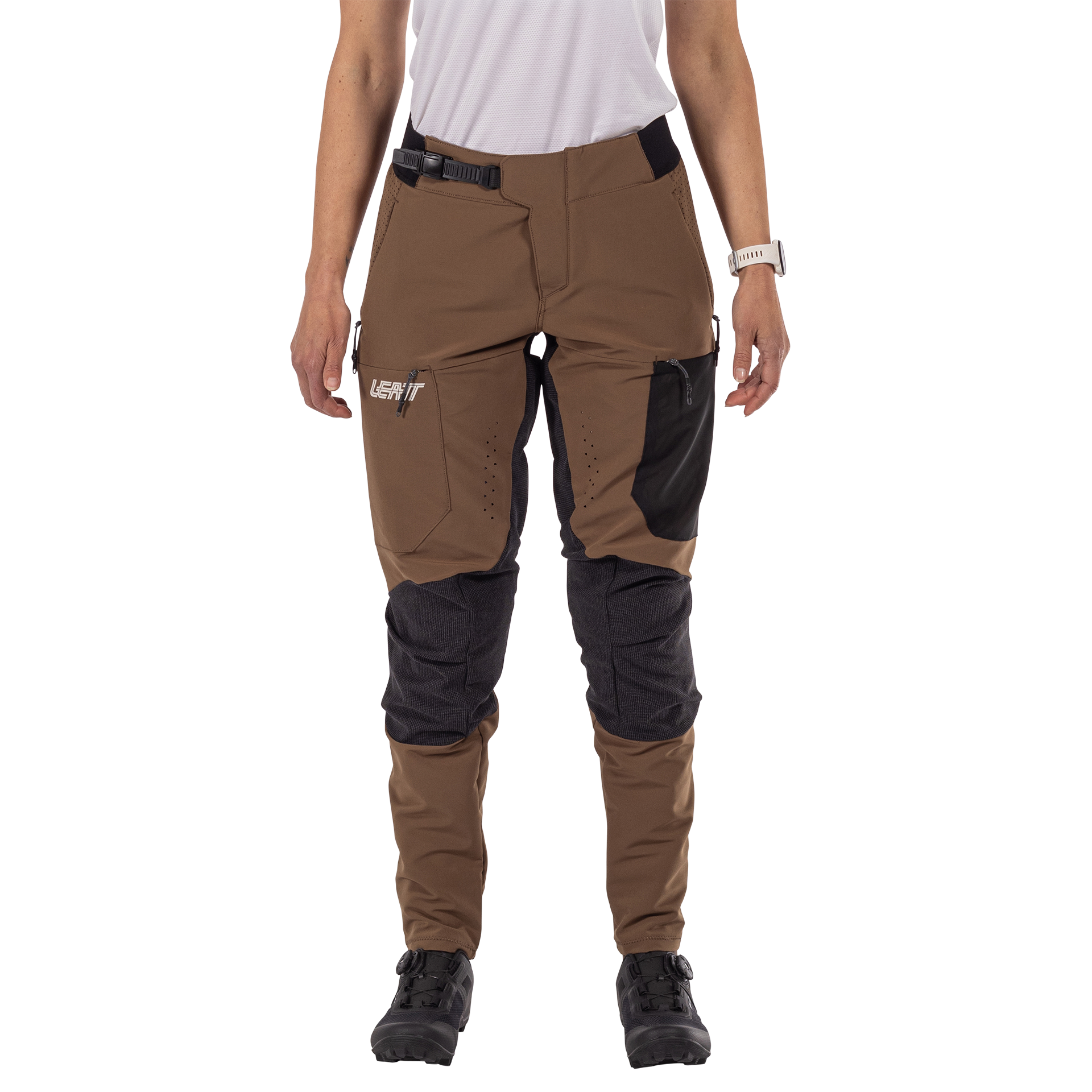 Pantaloni MTB lunghi Enduro 4.0 elasticizzati e ventilati da donna
