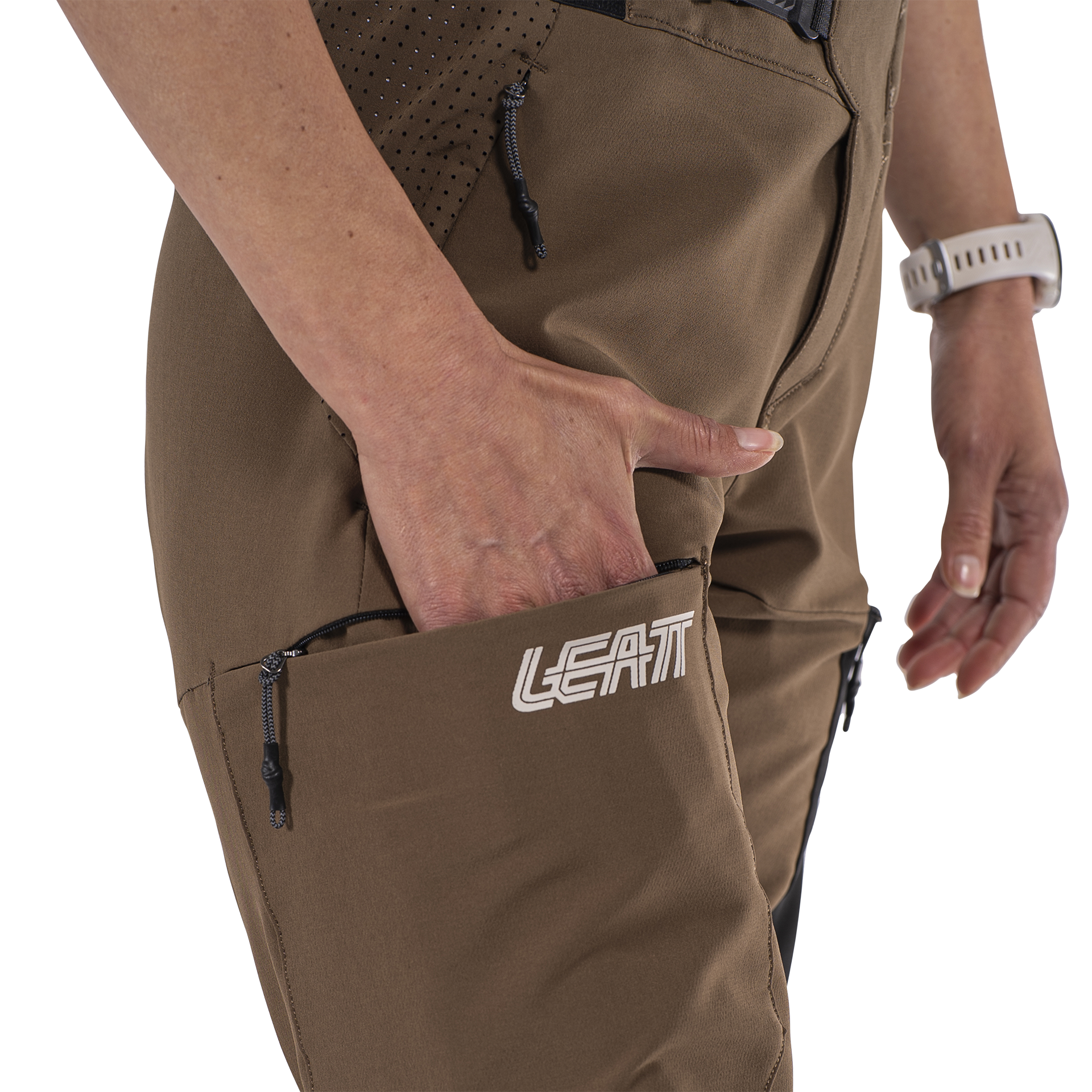 Pantaloni MTB lunghi Enduro 4.0 elasticizzati e ventilati da donna