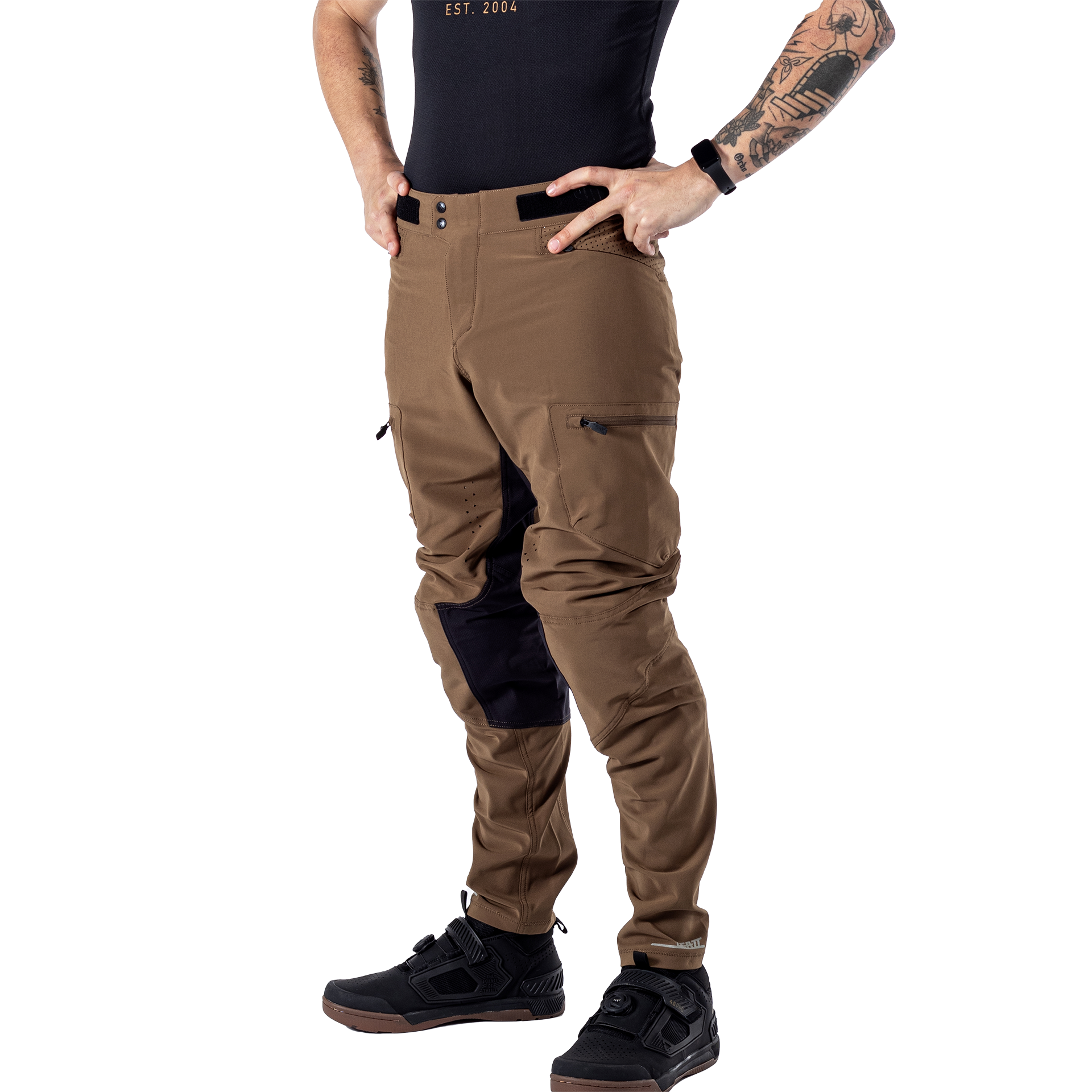 Pantaloni MTB lunghi Enduro 3.0 ultracomodi con tasche e resistenti all'acqua