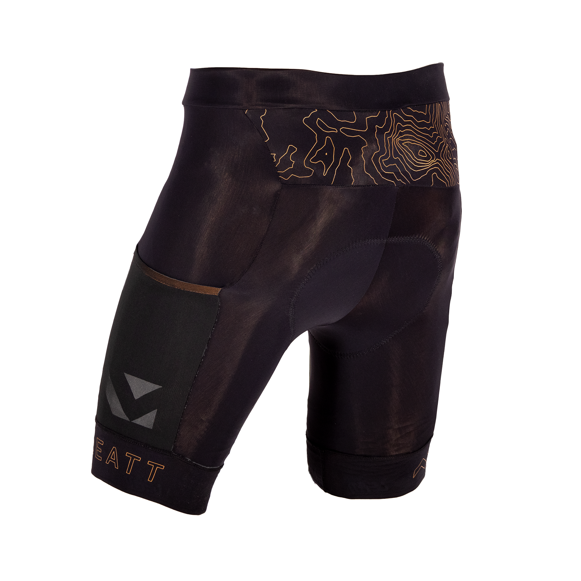 Pantaloncini MTB corti Endurance 5.0 ventilati con dettagli riflettenti