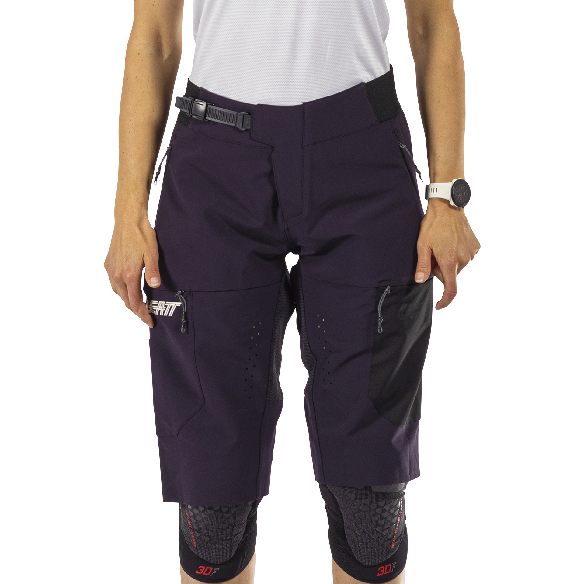 Pantaloncini MTB corti Enduro 3.0 confortevoli e resistenti da donna