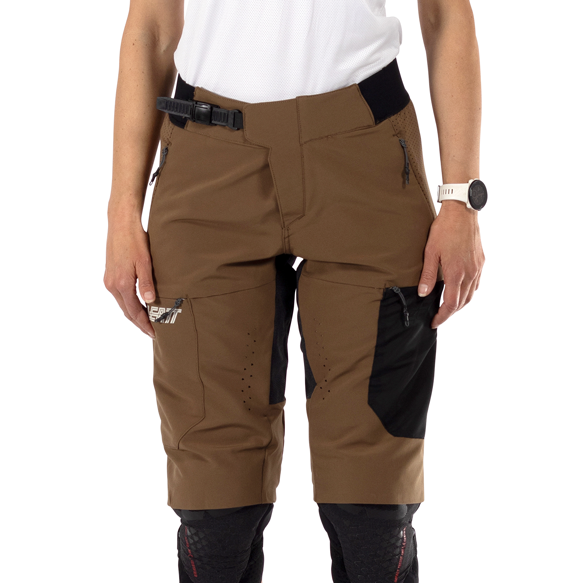 Pantaloncini MTB corti Enduro 3.0 confortevoli e resistenti da donna