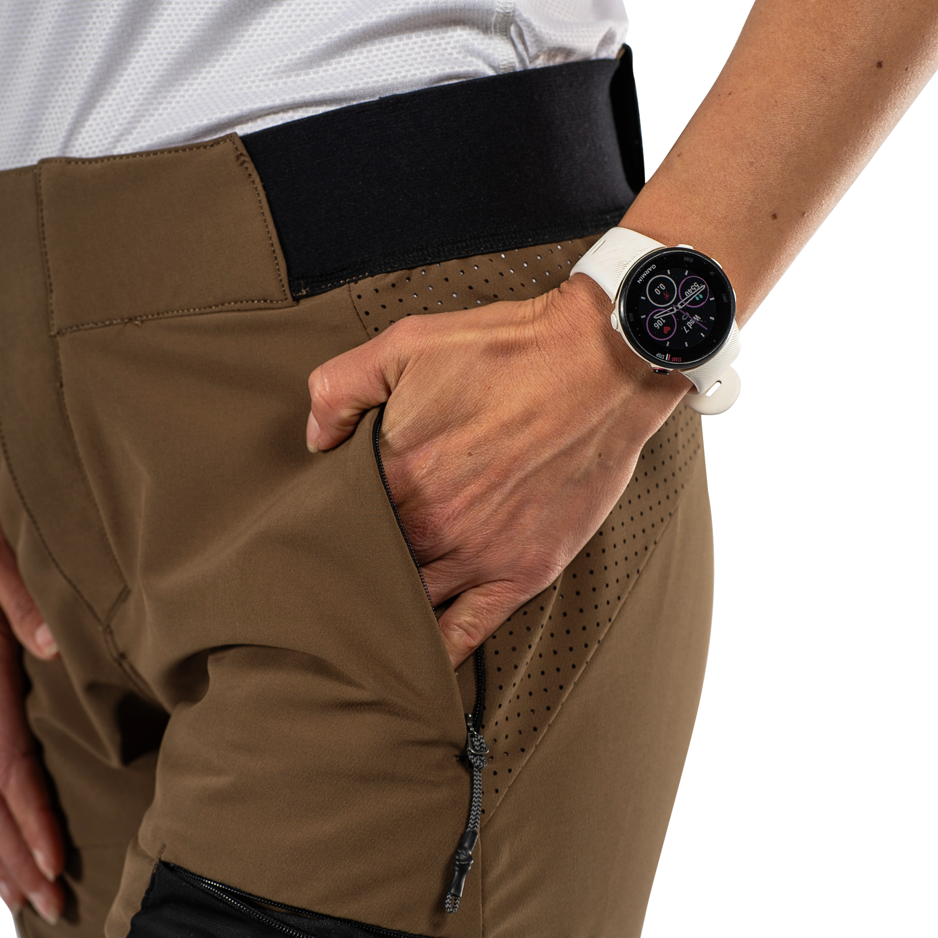 Pantaloncini MTB corti Enduro 3.0 confortevoli e resistenti da donna