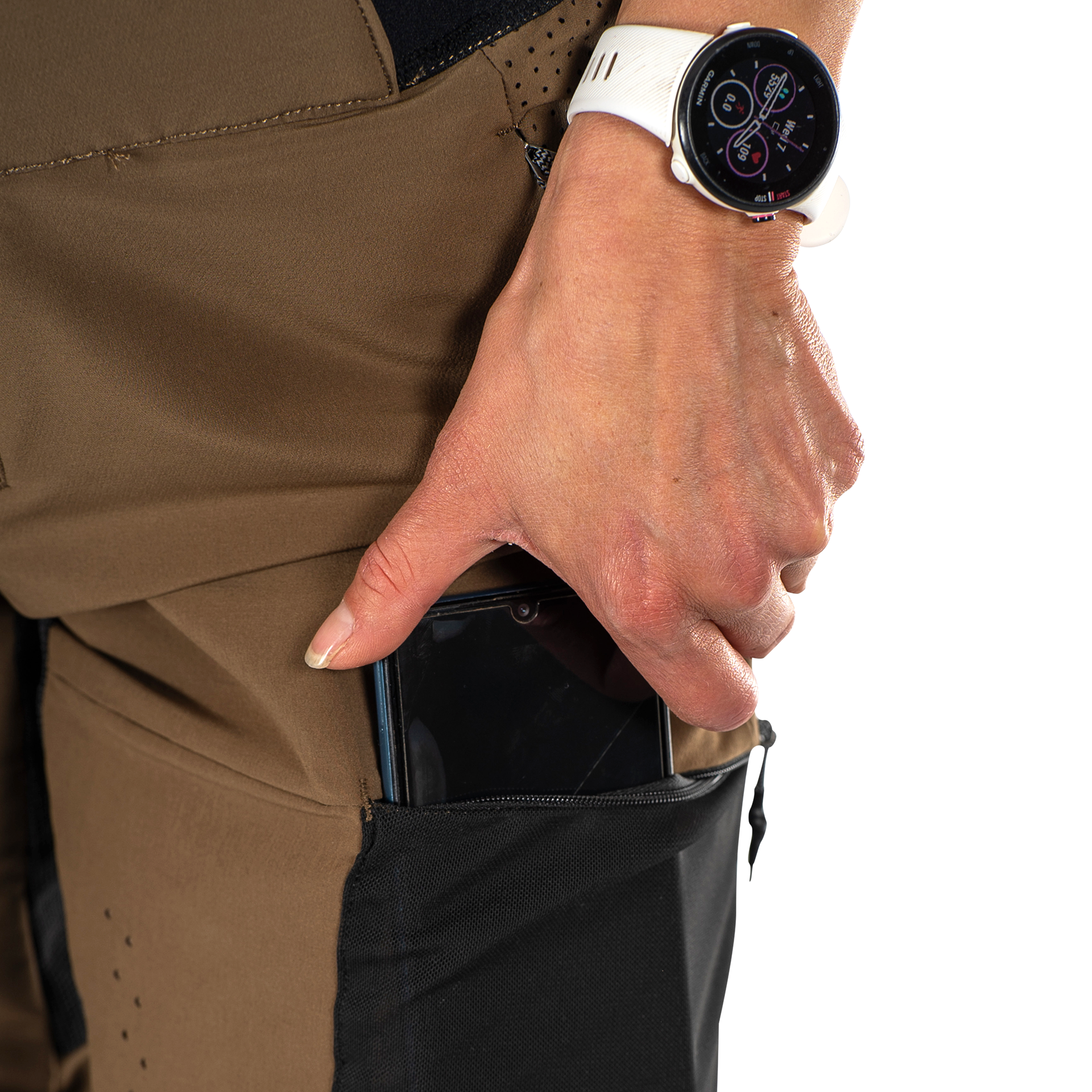 Pantaloncini MTB corti Enduro 3.0 confortevoli e resistenti da donna