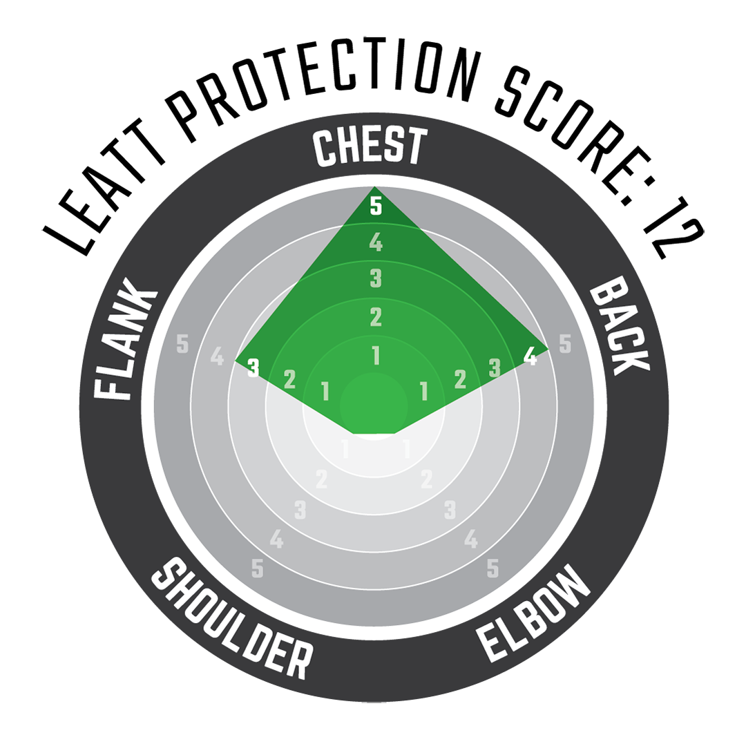 Pettorina moto protettiva Chest Protector 4.5 con inserti in schiuma ventilata per bambino