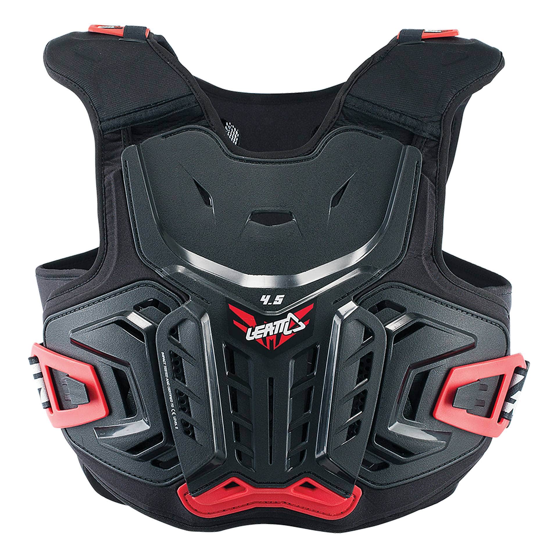 Pettorina moto protettiva Chest Protector 4.5 con inserti in schiuma ventilata per bambino