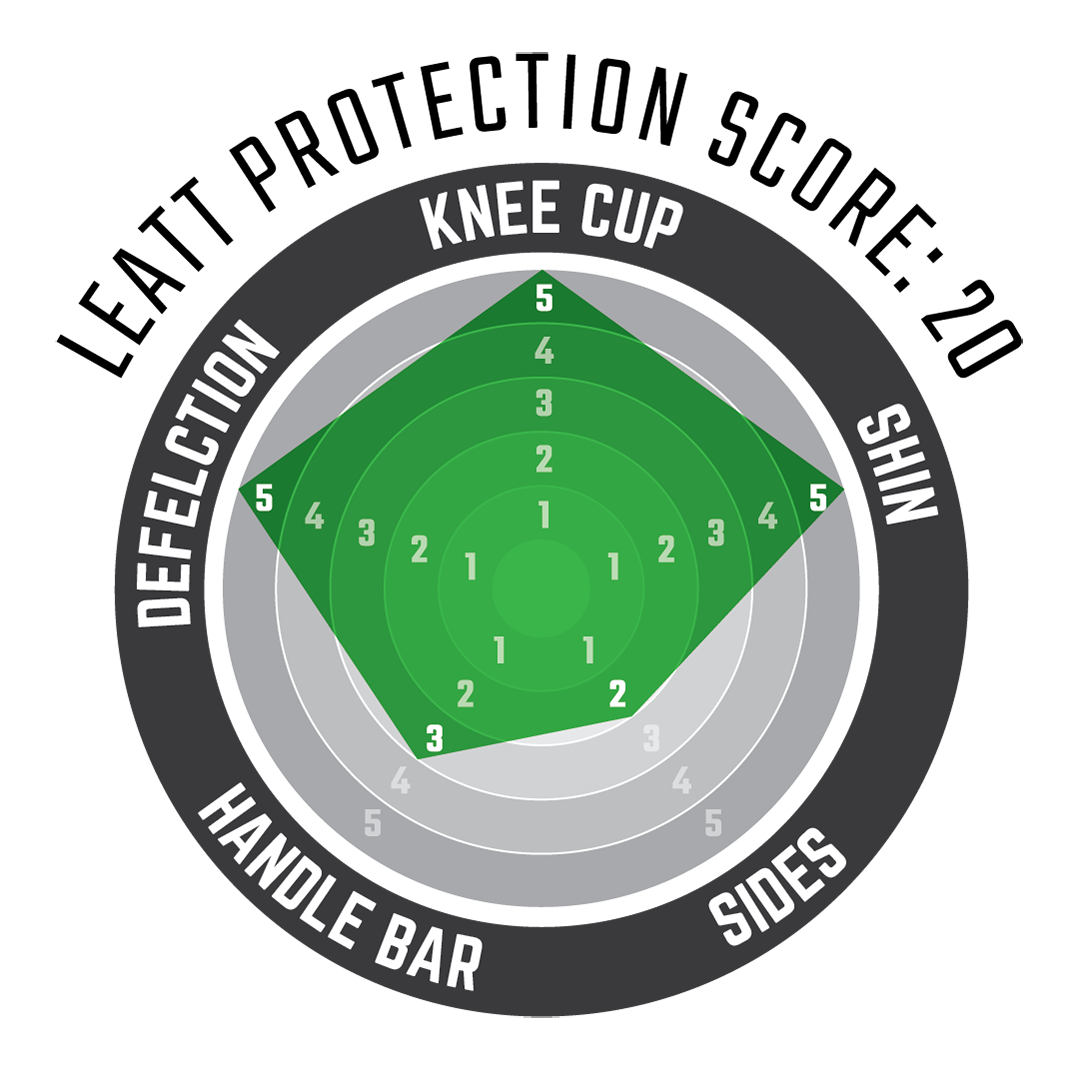 Ginocchiere con parastinchi 3.0 EXT a rivestimento rigido con strap regolabili