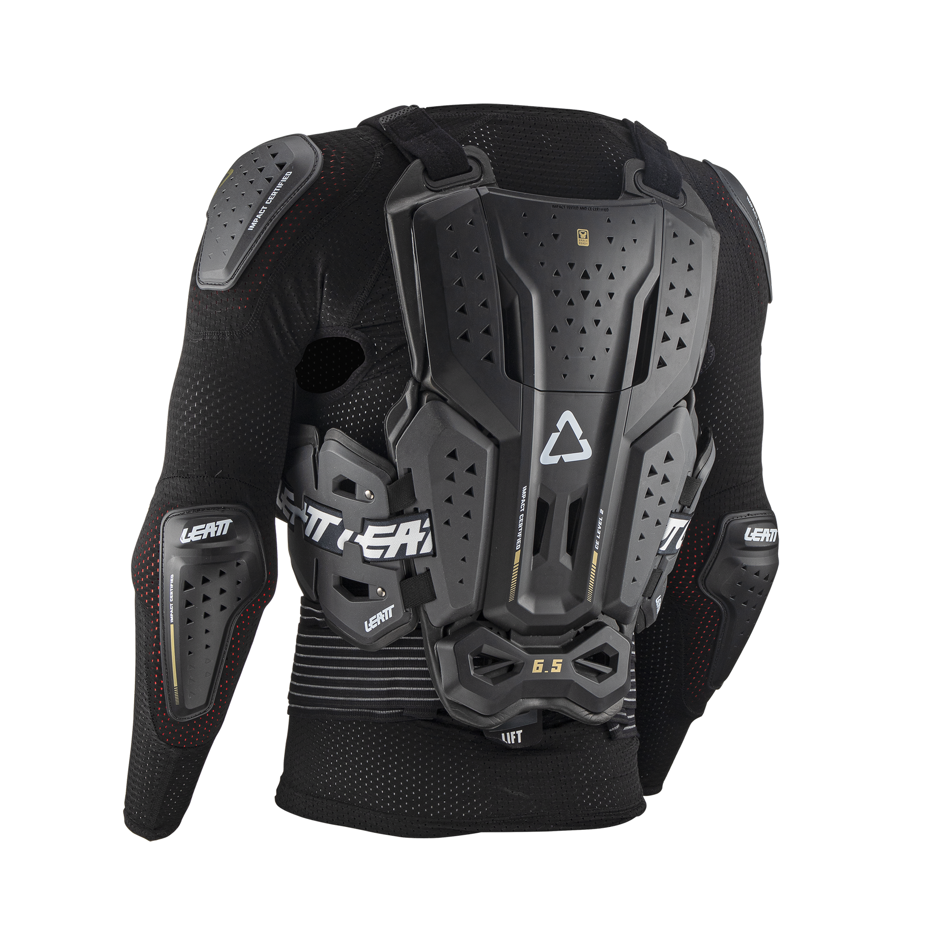 Maglia protettiva di livello 2 a maniche lunghe 6.5 con schiuma anti impatto