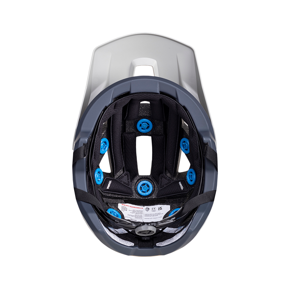 Casco MTB AllMountain 2.0 con calotta leggera in polimero e chiusura FidLock