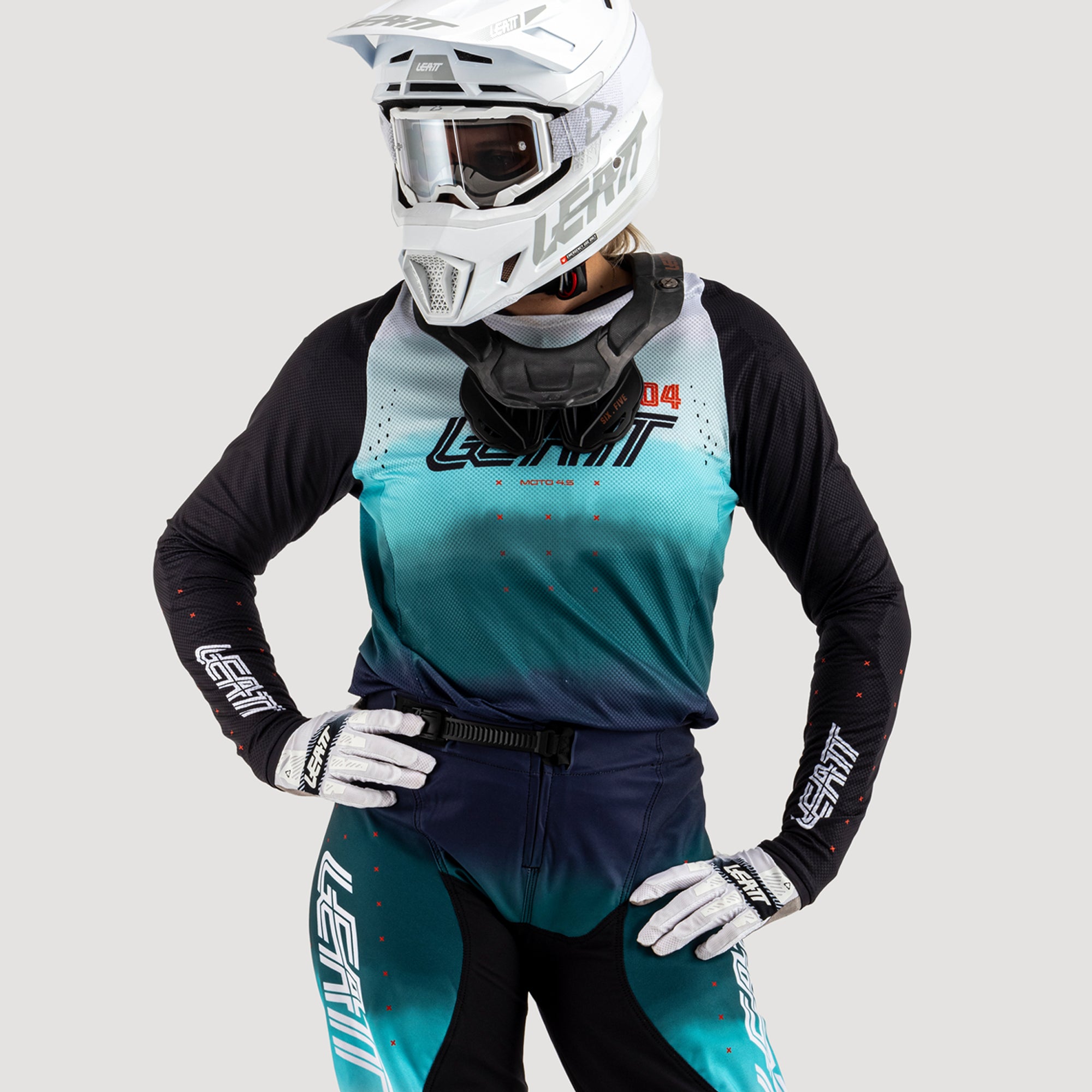 Maglia motocross donna 4.5 Lite ultra leggera e ventilata