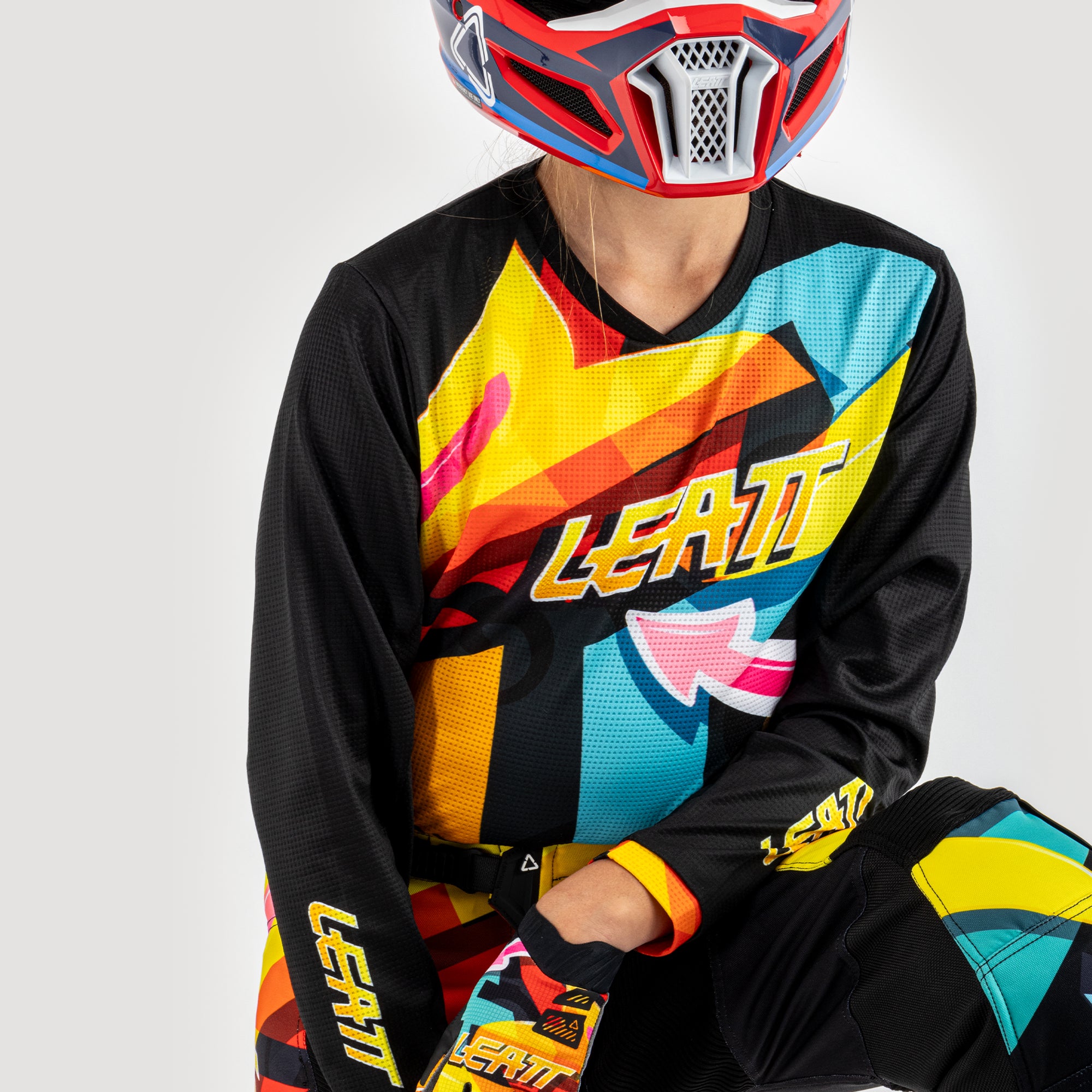 Kit motocross maglia e pantalone 3.5 JUNIOR