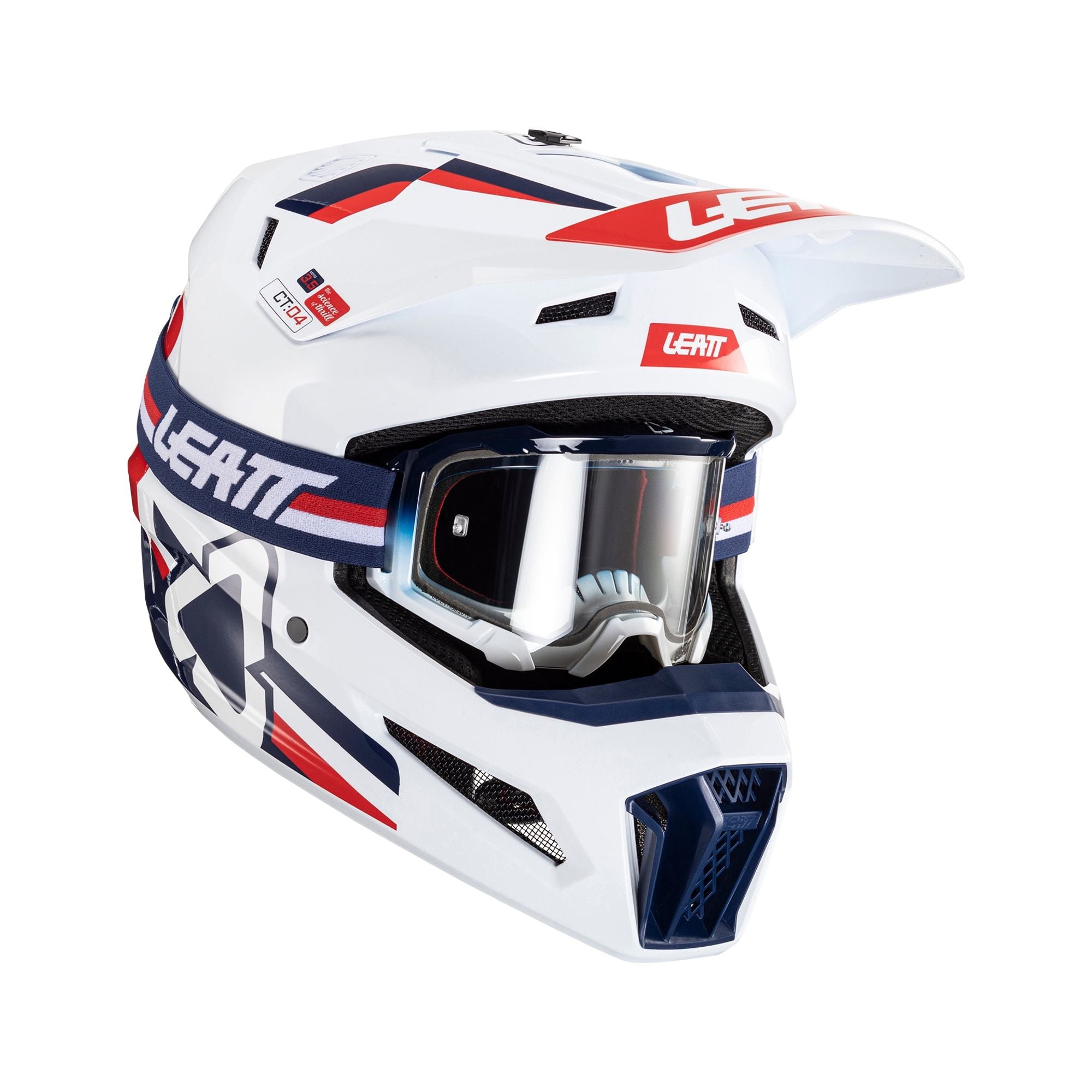 Casco moto 3.5 con Tecnologia 360° Turbine e maschera moto inclusa