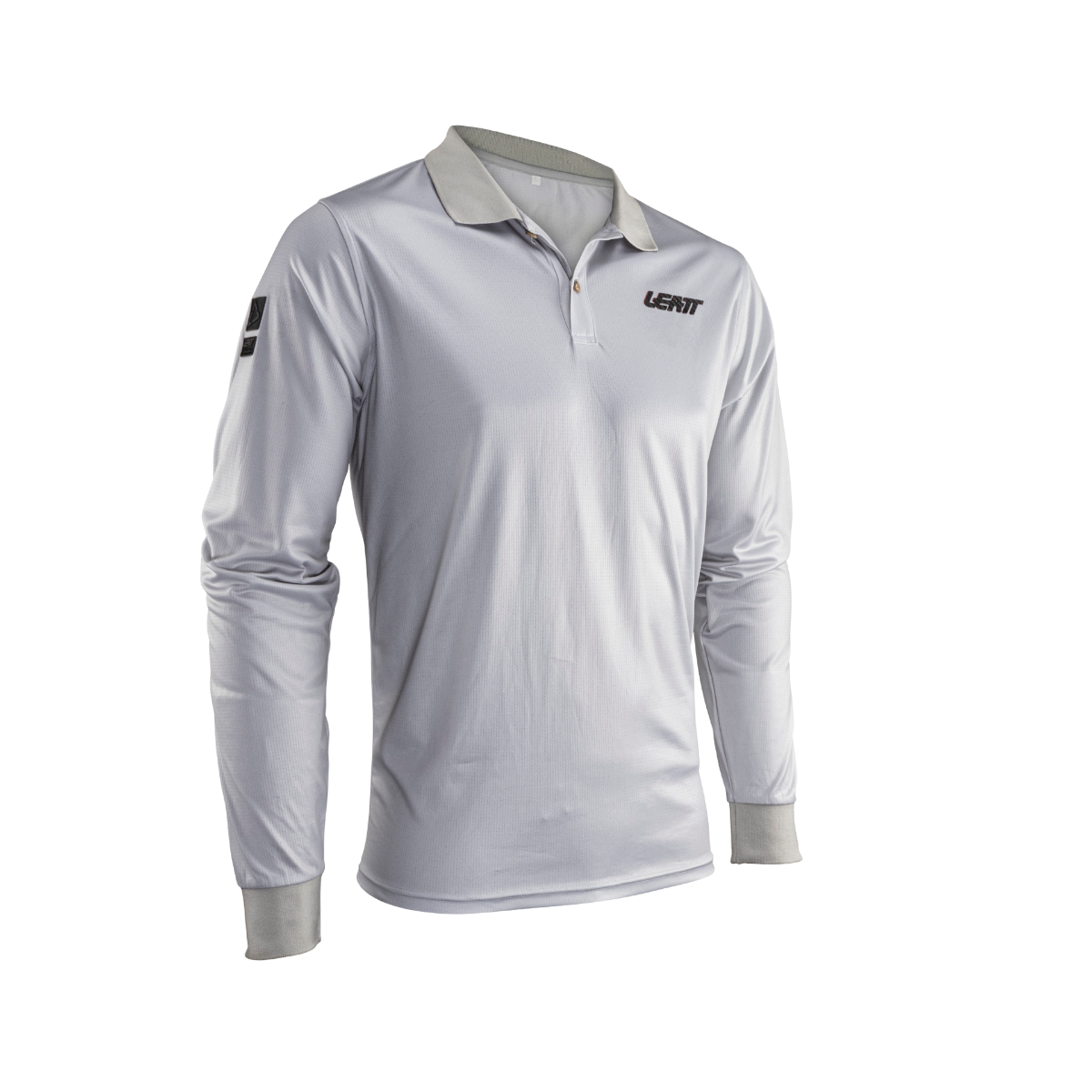 Polo unisex a maniche lunghe in tessuto IceCool